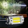 111LM LED Head Torch USB Charging IPX1 Waterproof Smart Head Flashlight 1 LEDs Motion Sensor for Outdoor Camping Fishing Running