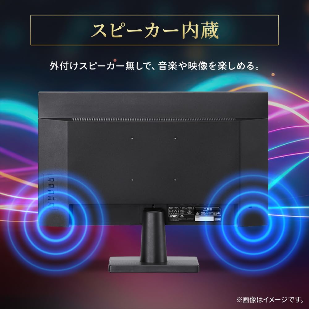 IRIS OHYAMA Monitor inch Speaker IPS Panel USB Compatible Power Supply 60W Power Supply HDMI x 1 x 1 USB x 2 AUDIO OUT x 1 Adjustable Angle FHD