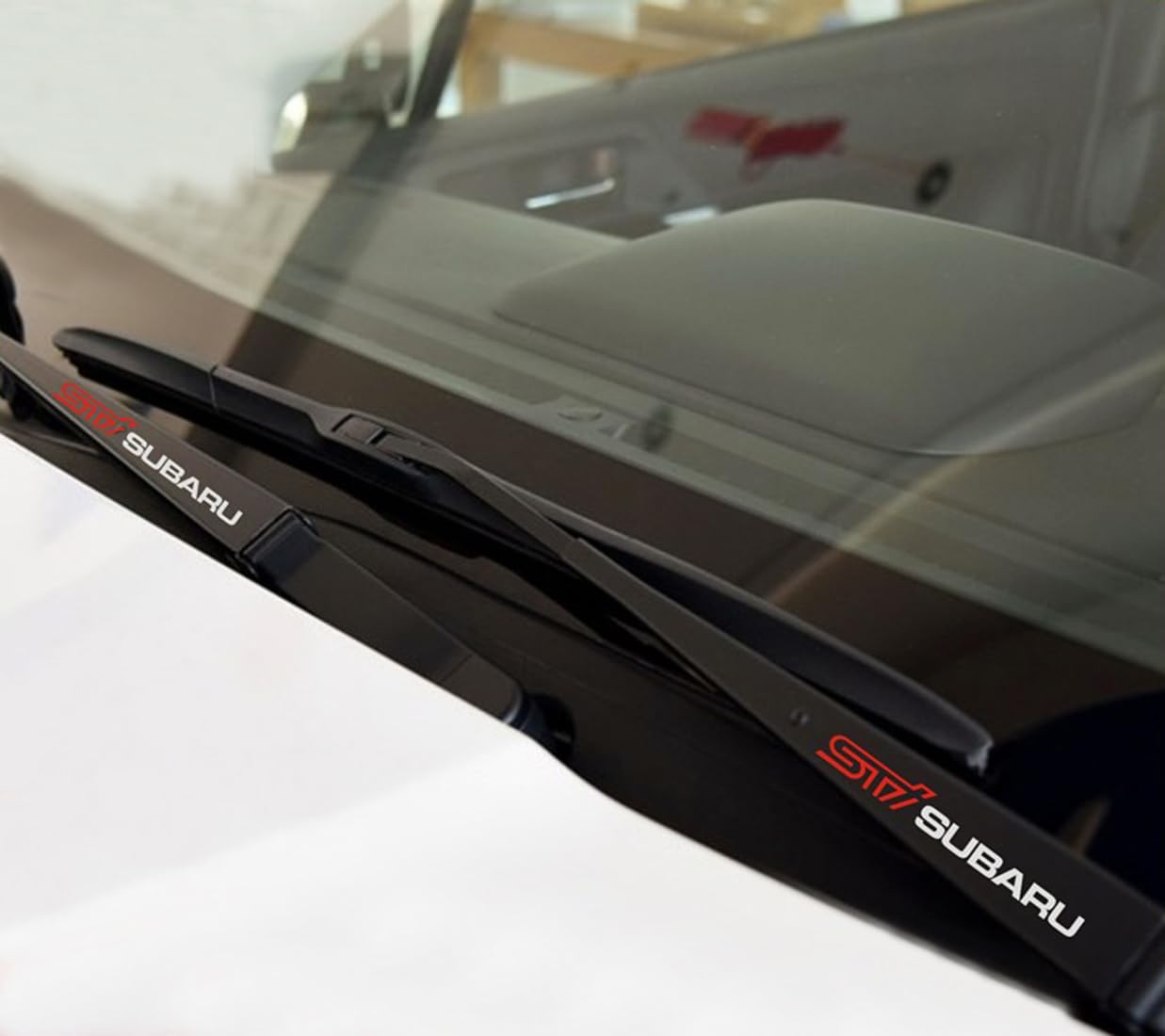 

Наклейки на дворники STI Subaru для и и Водонепроницаемые Levorg, WRX, Outback, BRZ, Forester, G4, Кроссовер, XV. Стильный, Термостойкий, Светоотражающий,