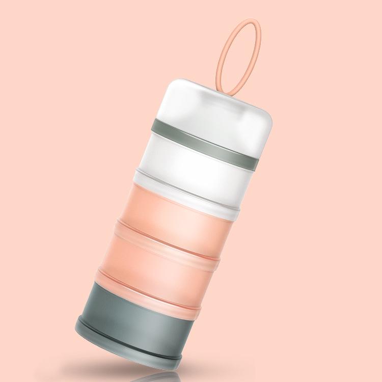Customizable Portable Milk Powder Storage Box with Separate Compartments