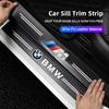 5Pcs Leather Car Door Sill Protector Threshold Sticker Anti Scratch For BMW X1 X2 X3 X5 X4 X6 X7 G30 G20 G32 G11 G12 F40 F30 F20 nlbr76