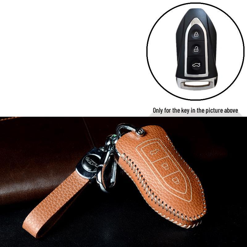 

Genuine Cowhide Key Bag Cover for Cheetah CS9/CS10/Mattu Cars