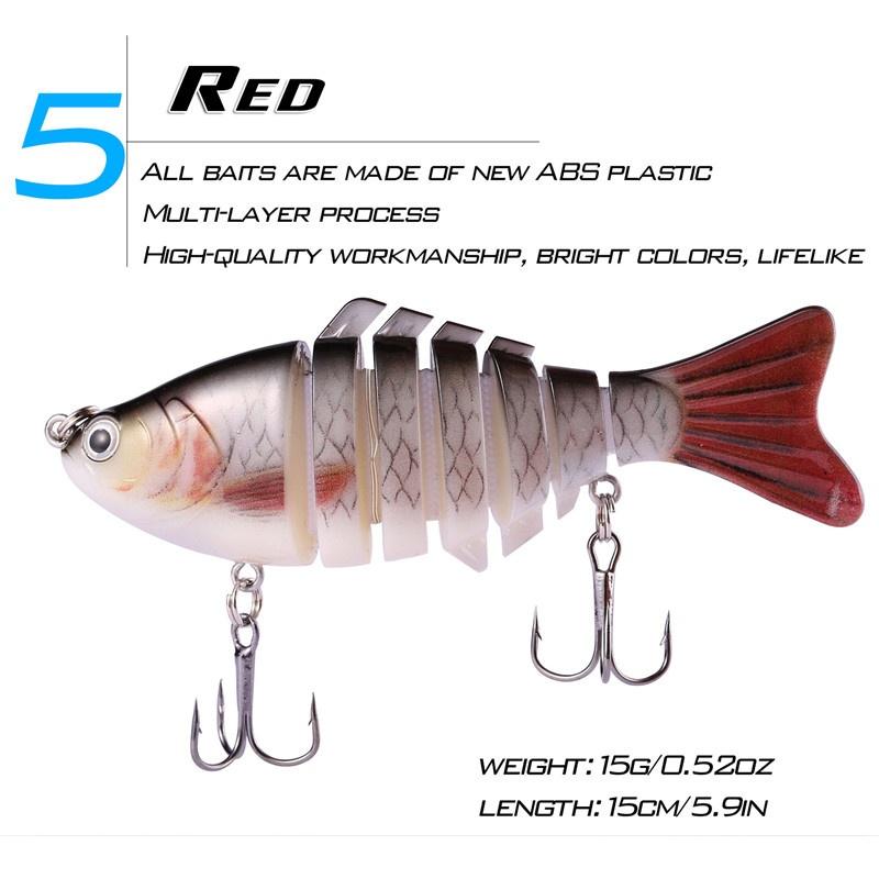 1Pcs Angeln Locken 3D Augen Crankbait Swimbait Künstliche Köder mit Haken Karpfen Bass Süßwasser Angeln