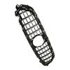 For Panamericana GT   Grille With Camera Holes Replacement for   EClass W213 C238  13 Facelift 2021+(Gloss Black )