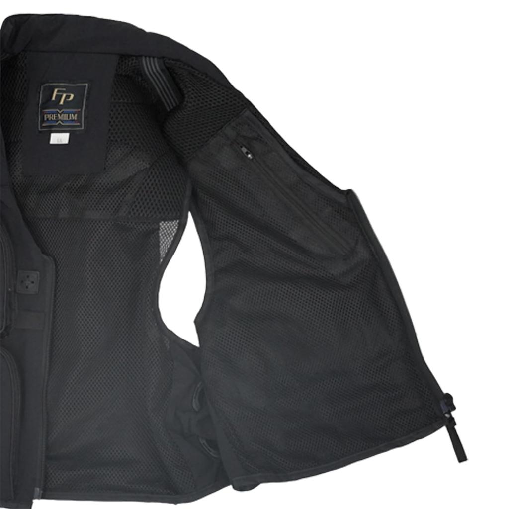 PREMIUM Ayu Fishing Perfect for Ayu Fishing and Stream Outdoor Fishing Ripstop Vest with Storage Pockets and FP FINAL PERFECTION X'SELL Vest, Fishing,