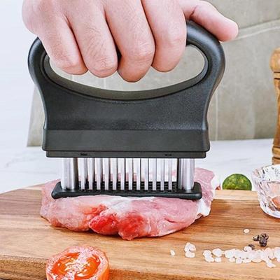 Deluxe 48 Blades Needle Meat Tenderizer Kitchen Cooking Tool Best For Tenderizing BBQ Beef All Kinds Of Meat Marinade Utensil 4