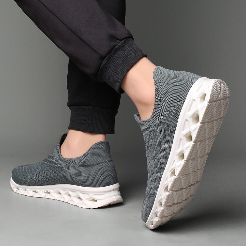 Мужская модная дышащая легкая уличная обувь для спорта и отдыха большого размера — фото 19