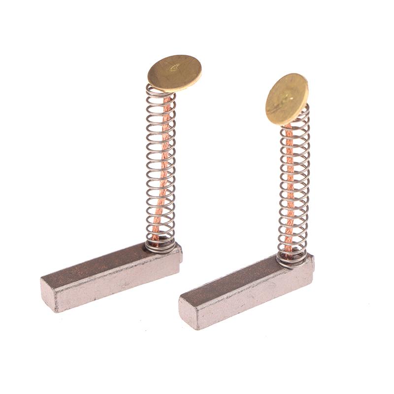 2PCS High Quality 4.5*5*22.6 Motor Copper Carbon Brush Motor Collector Ring Graphite DIY Accessories