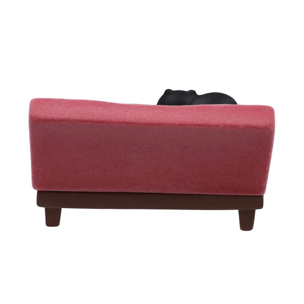 TV Resin Mobile Phone Bracket Hands-Free Phone Holder Pink Sofa Cat Phone Supports Desktop Stand