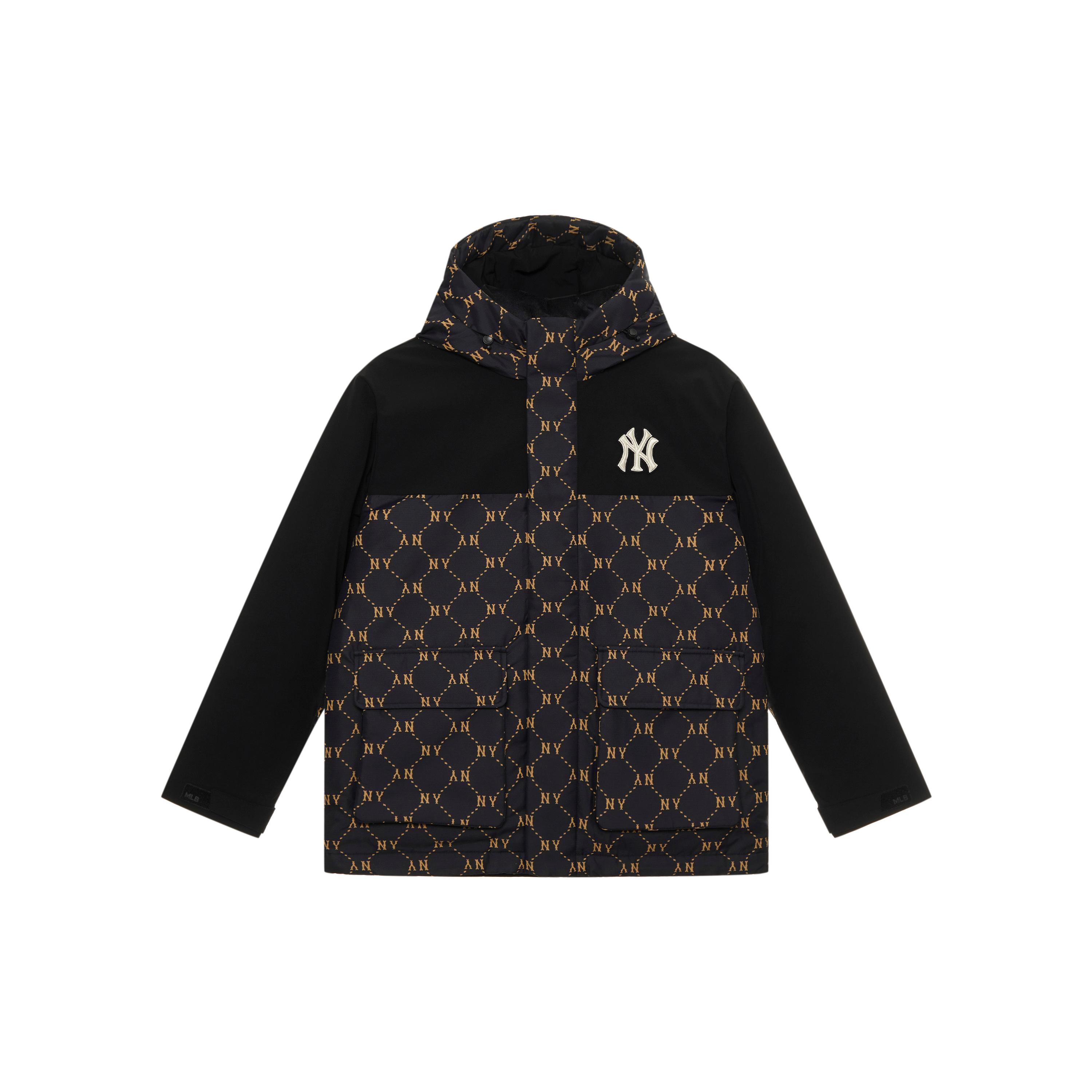 

New MLB MONOGRAM Collection New York Yankees FW24 Jacket Unisex Black 3ADJM0846-50BKS M