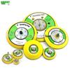 Self-Adhesive Flocked Sandpaper Disc: 1-9 Inch, 5 Inch, 6-Hole, Suction Cup Base, Pneumatic Grinder Pad