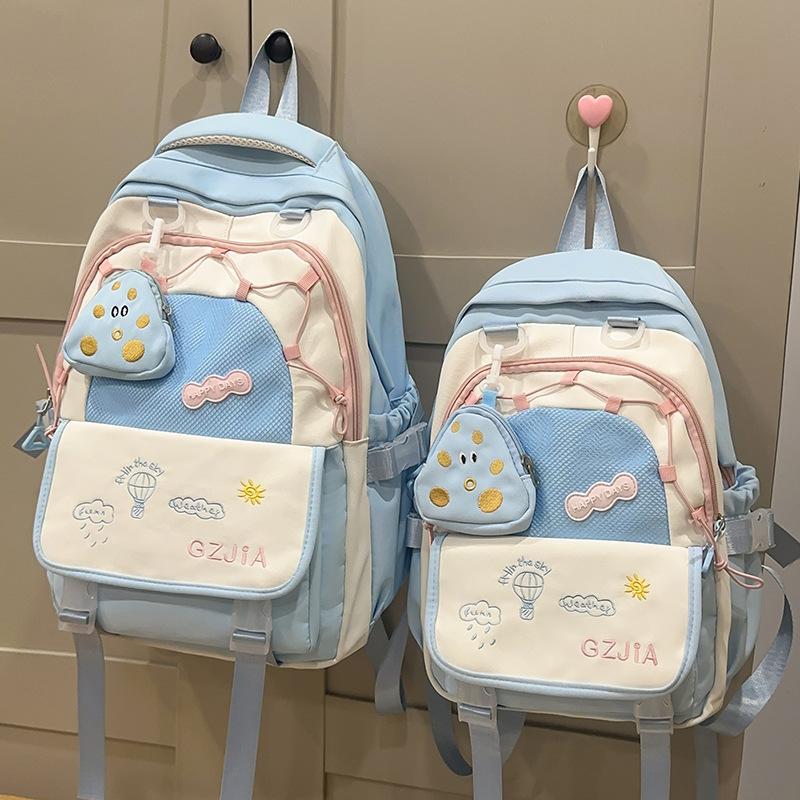 Schoolbag Children Elementary School Girls High Looking Ins Letters Kindergarten Small Backpack