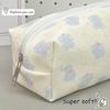 Large Capacity Pen Bag Little Elephant Pencil Case Cute Stationery Organizer  for School Office