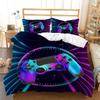Game Bedding Set for Children and Boys, Handle controller Duvet Cover Sets, Twin, Full, Queen, King Bedroom Set gaming for teen