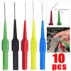 10Pcs Auto Test Probe Car Electrical Circuit Detection Diagnostic Tool Multimeter Test Leads Pin Flexible Test Probe Tips 0.7mm
