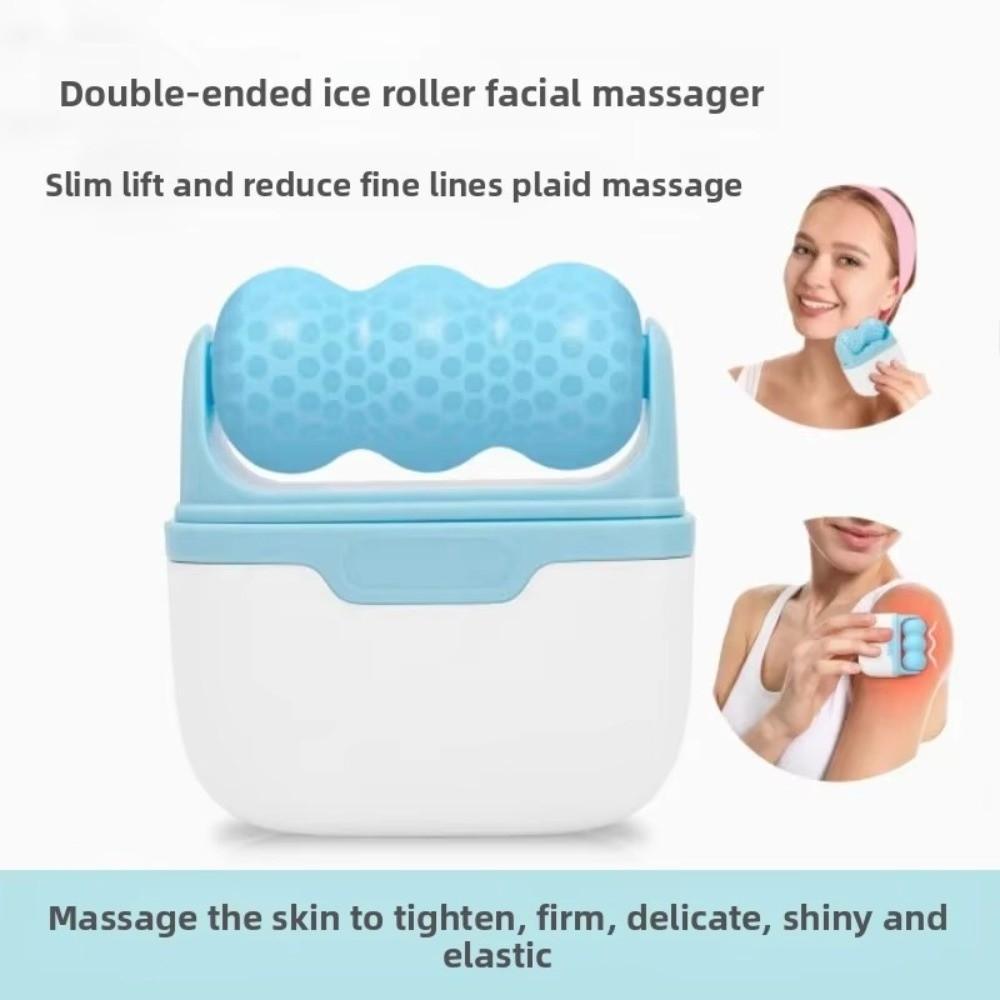 Multi-Functional Double Head Ice Rollers 2 In 1 Facial Massager Gifts Double Roller Ice Massage