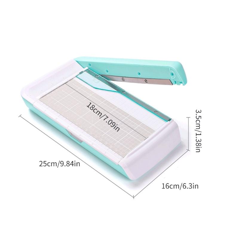 Paper Cutter Paper Slicer with Scale Paper Trimmer Multifunctional Paper Cutting Tool for Paper Photos Label Cardstock