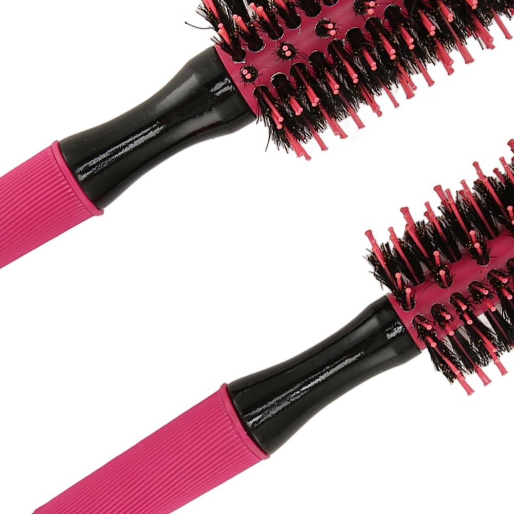 Ergonomic Handle Round Hair Brush Professional Hair Styling Round Brush  Home Use