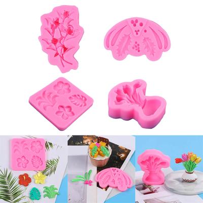 Silicone Baking Molds DIY Flower Shaped Candy Moulds DIY Chocolate Mould Perfect for Baking Enthusiasts and Home Cooks