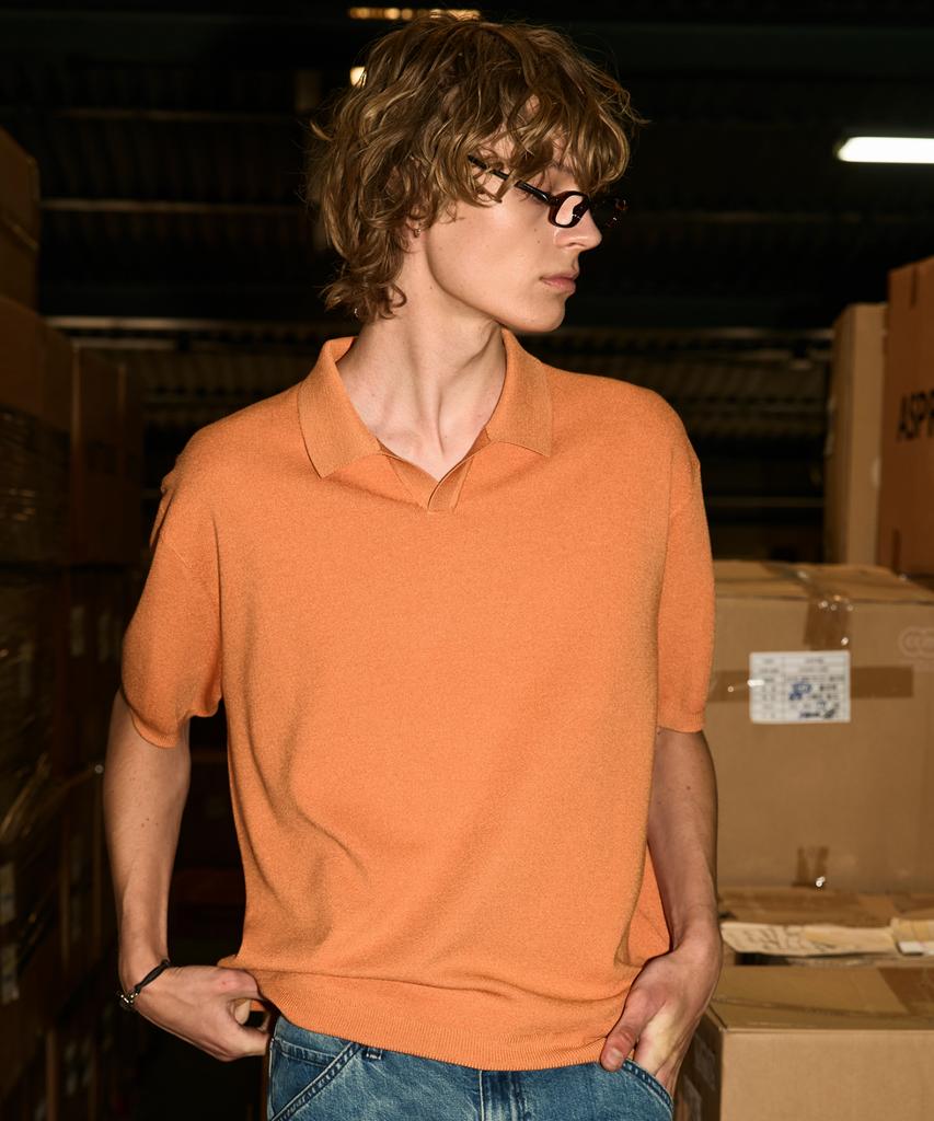 LEDEPT Summer Cool Knit Thierry [Orange]