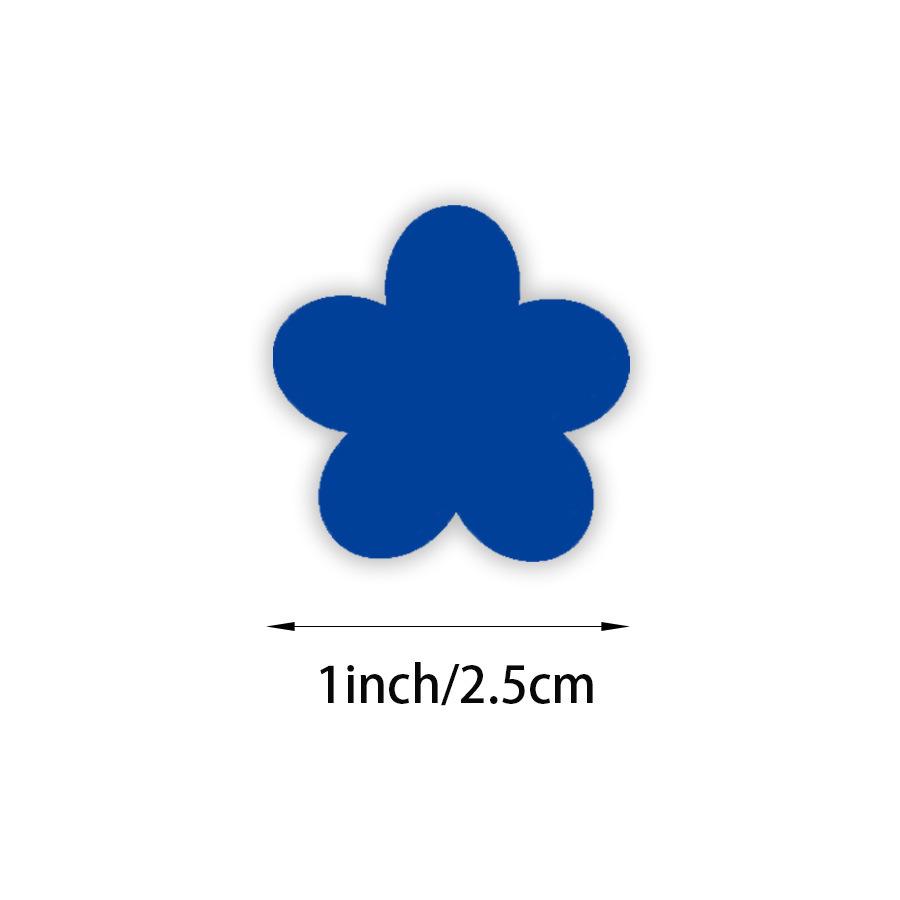 Heart-Shaped Love Stickers - 500 Self-Adhesive Labels per Roll