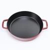 Staub Zweihand-Bratpfanne 26 cm, runde Bratpfanne, Kirsche, Guss-Emaille, 12232606, 1004900, 40511-727-0 [Artikel]