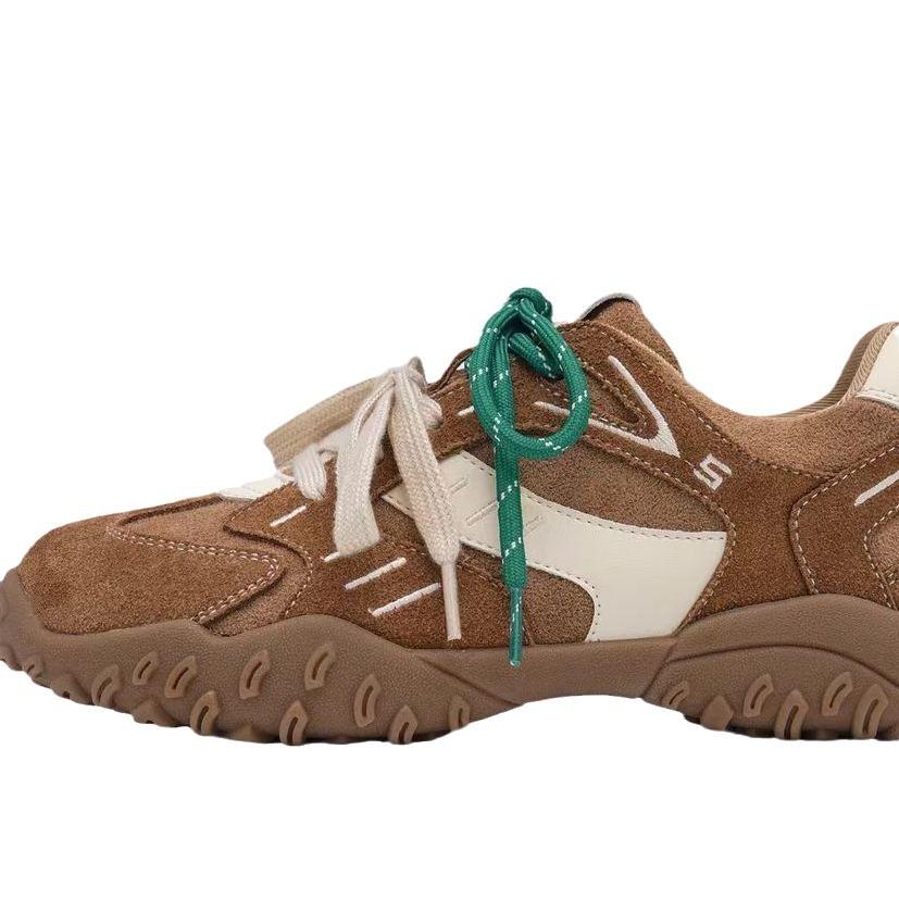 Retro Dexun shoes super soft women's shoes 2025 new Forrest Gump shoes women's shoes versatile retro casual shoes sports muffin bottom