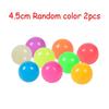 2Pcs Luminous Sticky Target Balls Sticky Wall Relaxation Vent Sphere Child Sucker Toys Press Stress Ease Toy For Kids Teen