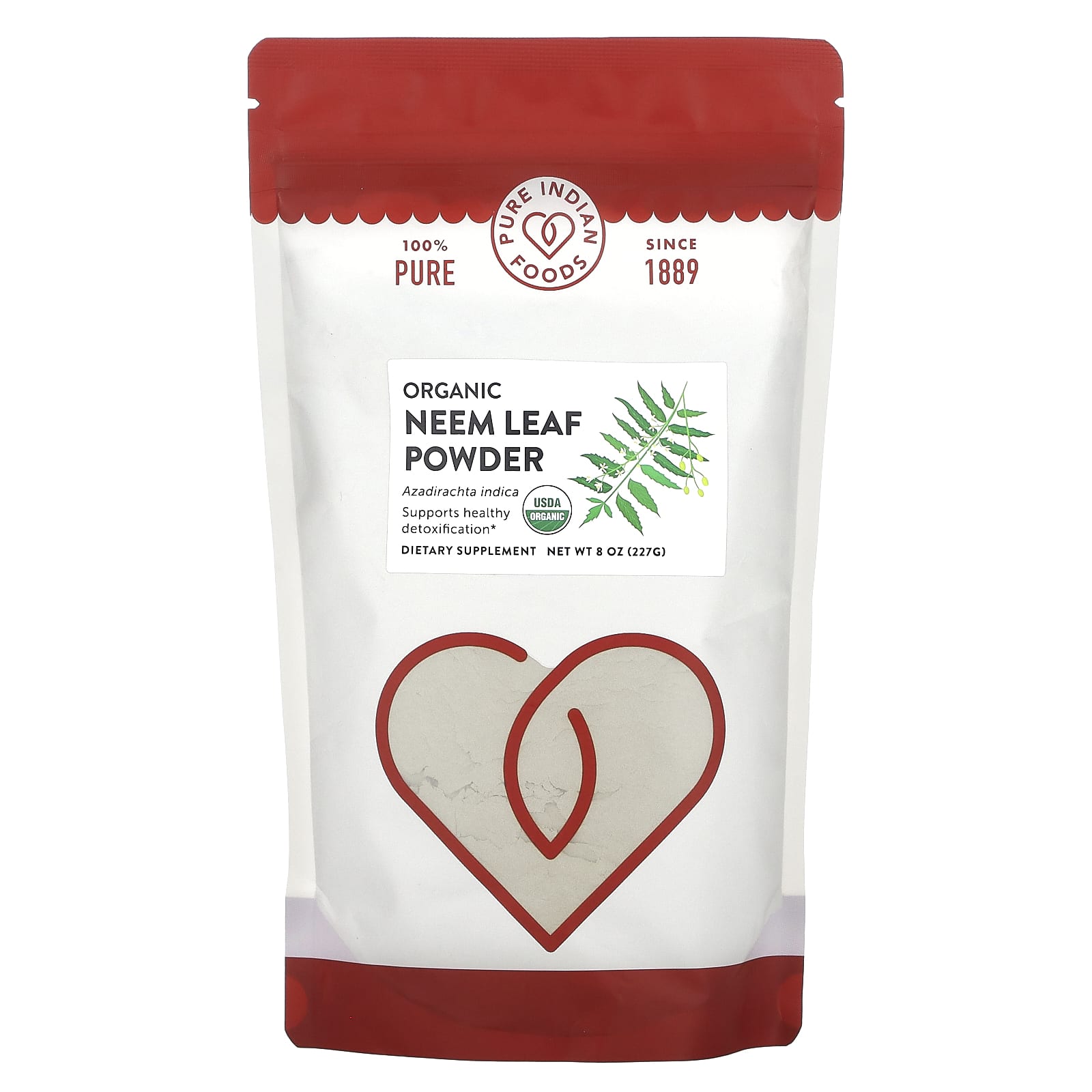 

Organic Neem Leaf Powder, 227G(8Oz)