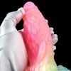 Candy Color Luminous Dildo Fluorescent Mixed Color Dildo Soft Alien Anal Plug Potřeby pro ženy pro dospělé sexuální hračky Tekuté