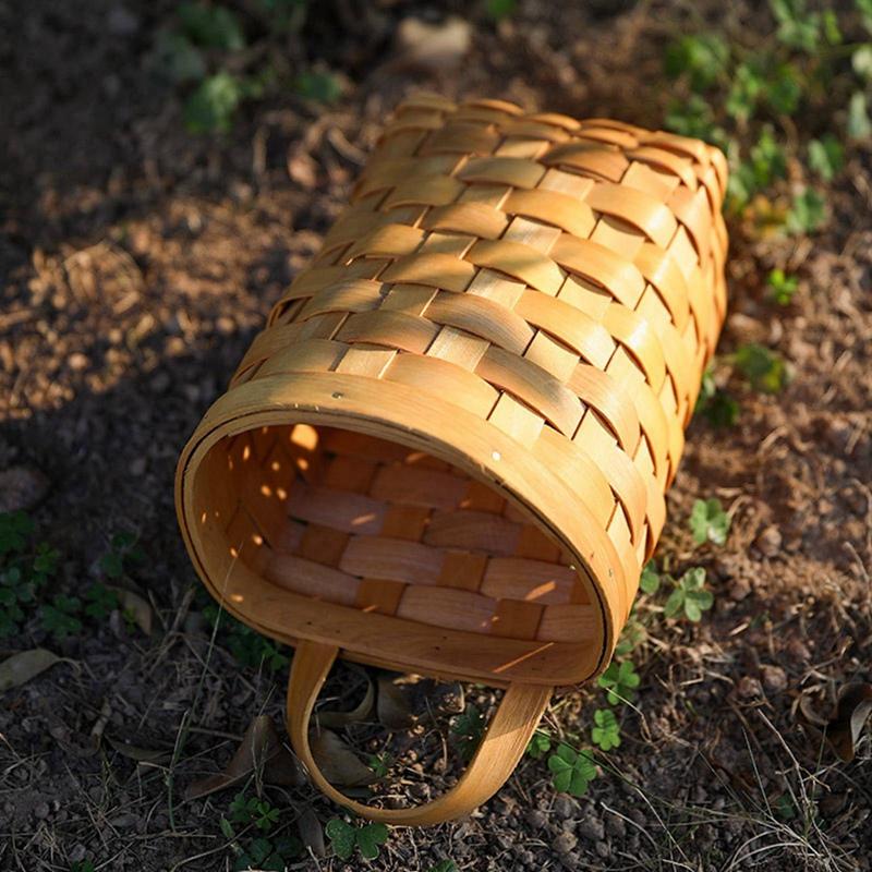 Wall Hanging Baskets Handmade Woven for Home Garden Wedding Wall Decor