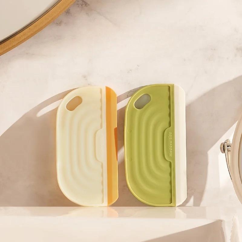 Handy Soft Silicone Squeegee - Non-Scratch Kitchen Scraping Tool, Window/Mirror/Countertop Wiper
