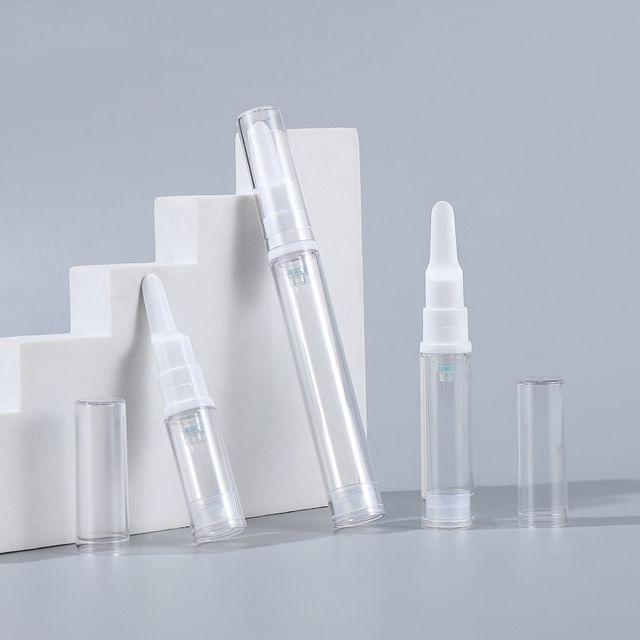 

Nommon - Airless Travel Foundation Pump Bottle (Various Designs) Transparent - 15ml