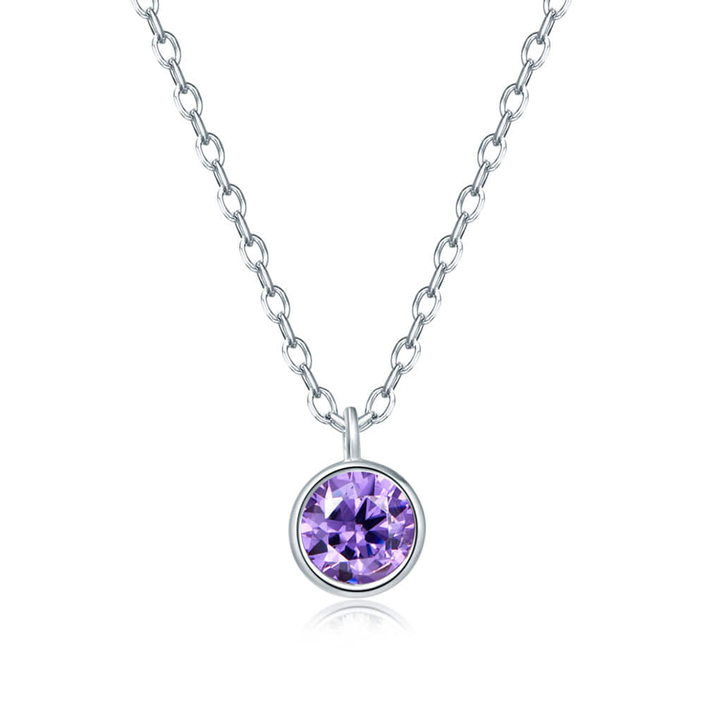 Dieuamour Silver 925 Petit Ange Diamond Necklace Tanzania