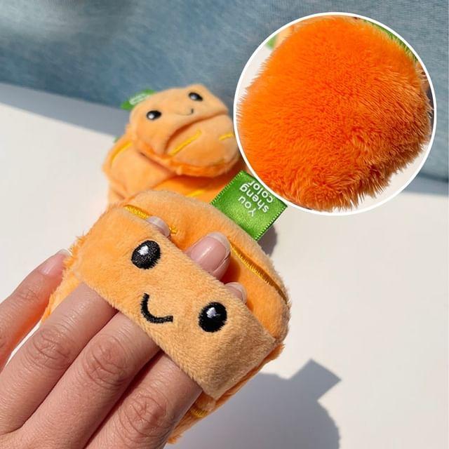 Sweetpourin - Set of 2: Carrot Makeup Powder Puff