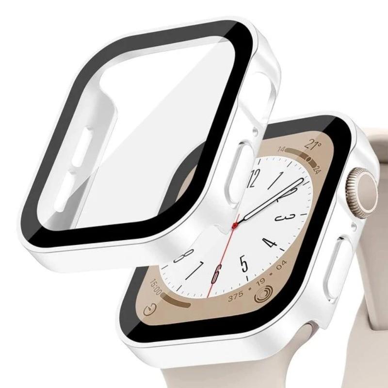 Waterproof Case for Apple Watch 7 8 9 45mm 41mm Screen Protector Glass+Cover iWatch 11 10 42mm 46mm 5 SE 6 44mm 40mm Accessories