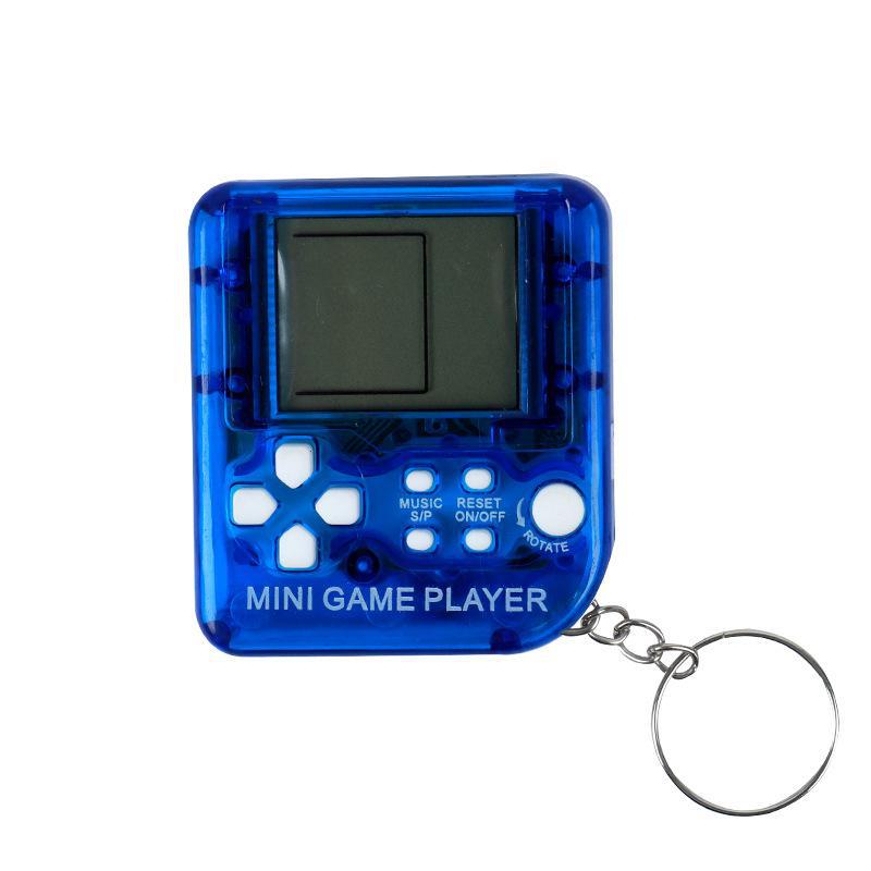 Mini retro Breloc Tetris Consola de jocuri pentru copii