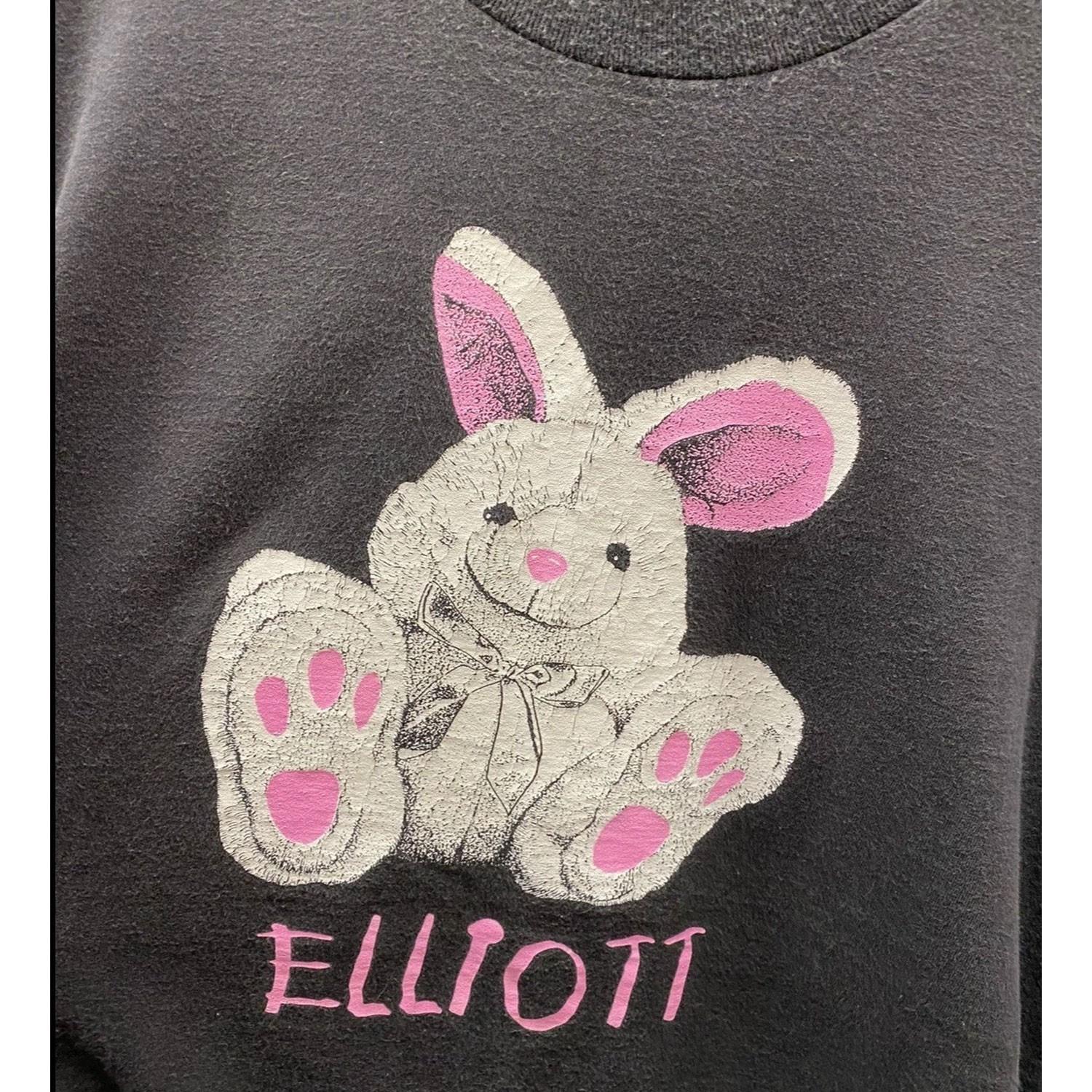 Rare Vintage 1990s Elliot smith bunny reptint all size Unisex T-Shirt S
