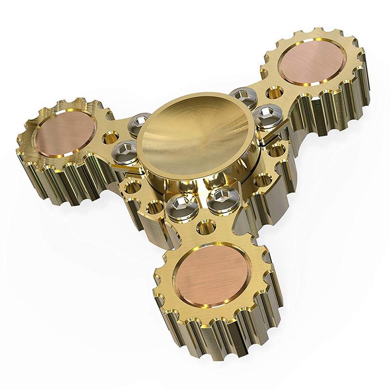 SCIONE Prstový gyroskop Čtyřstupňové ozubené soukolí Turbína Čistá měď Prstový gyroskop Ozubené kolo Parní turbína Odnímatelný gyroskop Dekompresní artefakt
