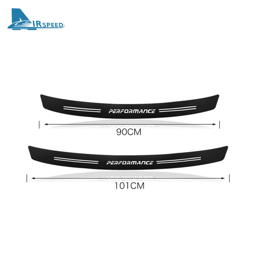 Αυτοκόλλητα πίσω πορτμπαγκάζ αυτοκινήτου από ανθρακονήματα M Performance για BMW 1 3 5 7 Series E46 E90 F20 F30 F10 G20 E60 X3 X4 X5 X1 X6