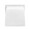 Duct Air Outlet Air Outlet Reliable Spring-less White Exterior Wall Exhaust Outlet Multifunction Rainproof New