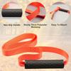 Deer Dragging Rope with Handle Hunting Deer Belt Multi-Purpose Folding Pulling Strap Pull Rope Accessories for Outdoor Heavy