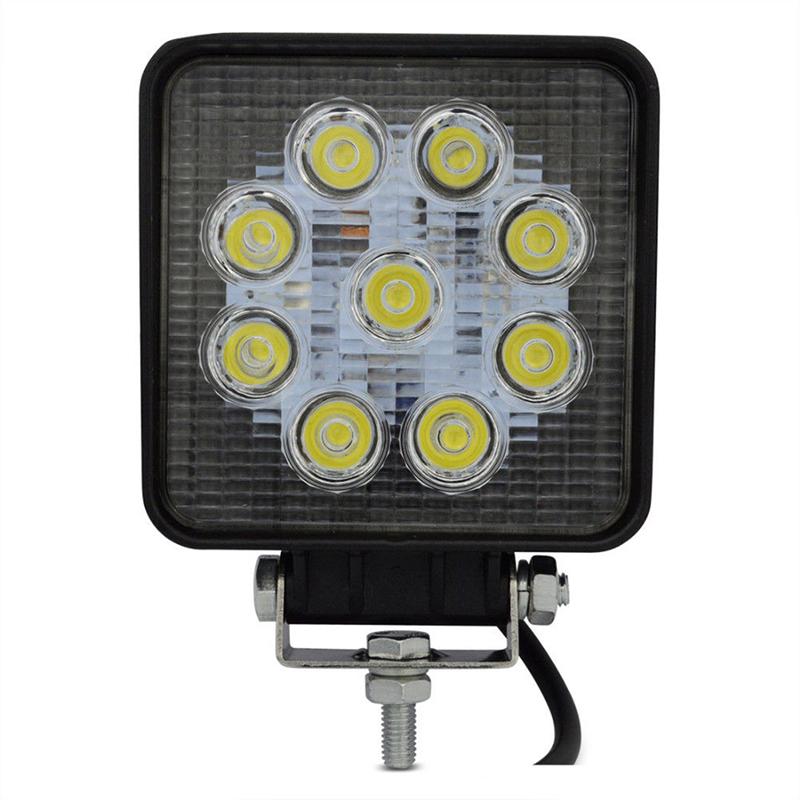 4Inch 27W Square Spot Beam Led Work Light Driving Fog Lights Front Bumper US 4Inch 27W Square Spot Beam Led Work Light Driving Fog Lights Front Bumper US