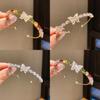 Fashion Butterfly Jewelry Bracelet With Zircon Stones For Elegant Women