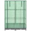Vidaxl Raised Planter With Greenhouse, Rattan Look, 80X40X123 Cm