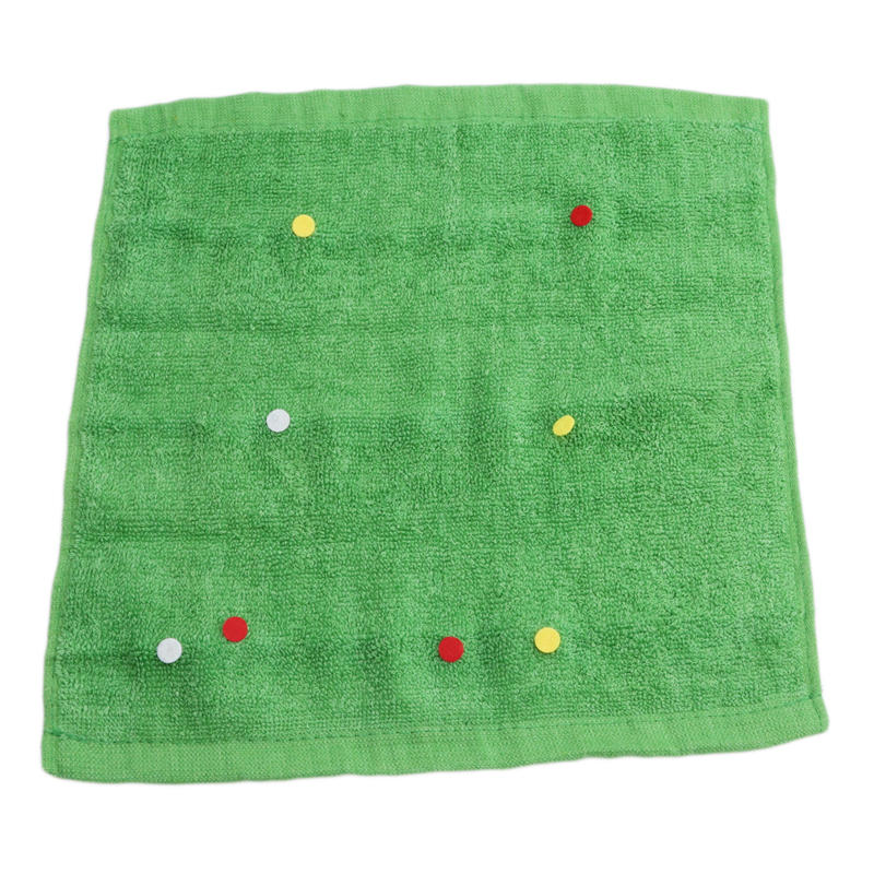 1PC Cute Santa Claus Snowman Christmas Tree Cupcake Towel Baby Shower Washcloths Birthday Party Favors for Guests