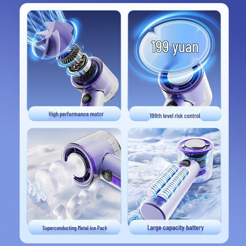 Portable Semiconductor Cooling Handheld Fan