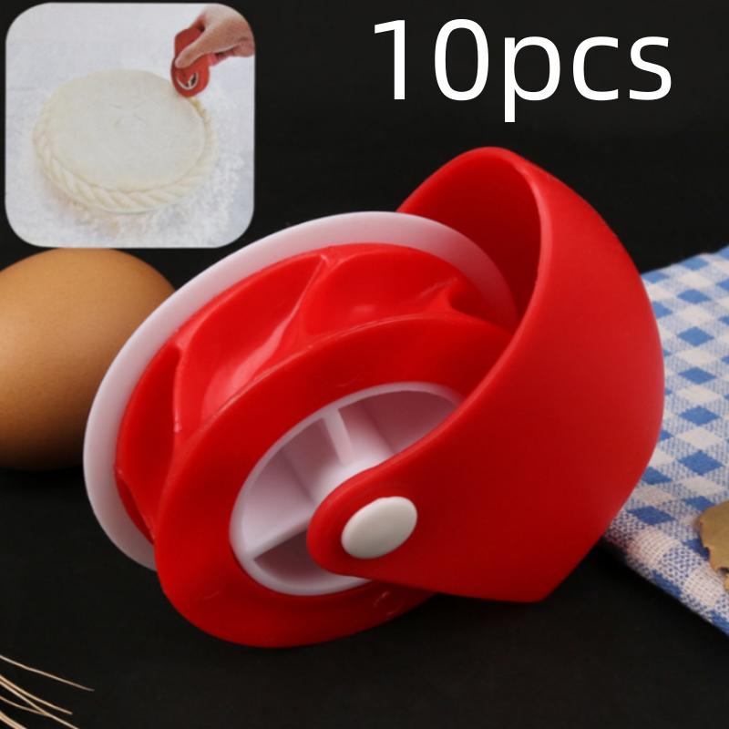 10pcs Baking Tool Set Includes Various Tools Such As A Pastry Cutter, Rolling Pin, Dough Scraper, and Manual Dough Divider with Precise Edges