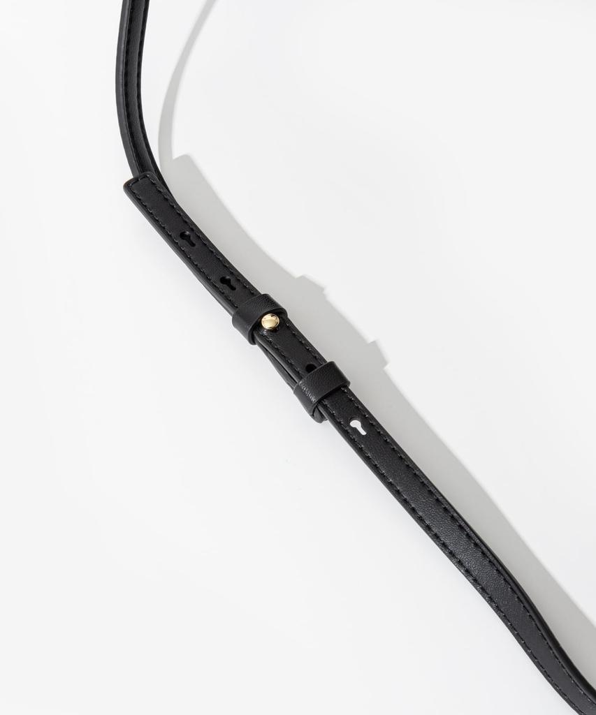 Shoulder bag A5379 5894 BOU BAG MINI BLACK [Gunny] Women's [Item]