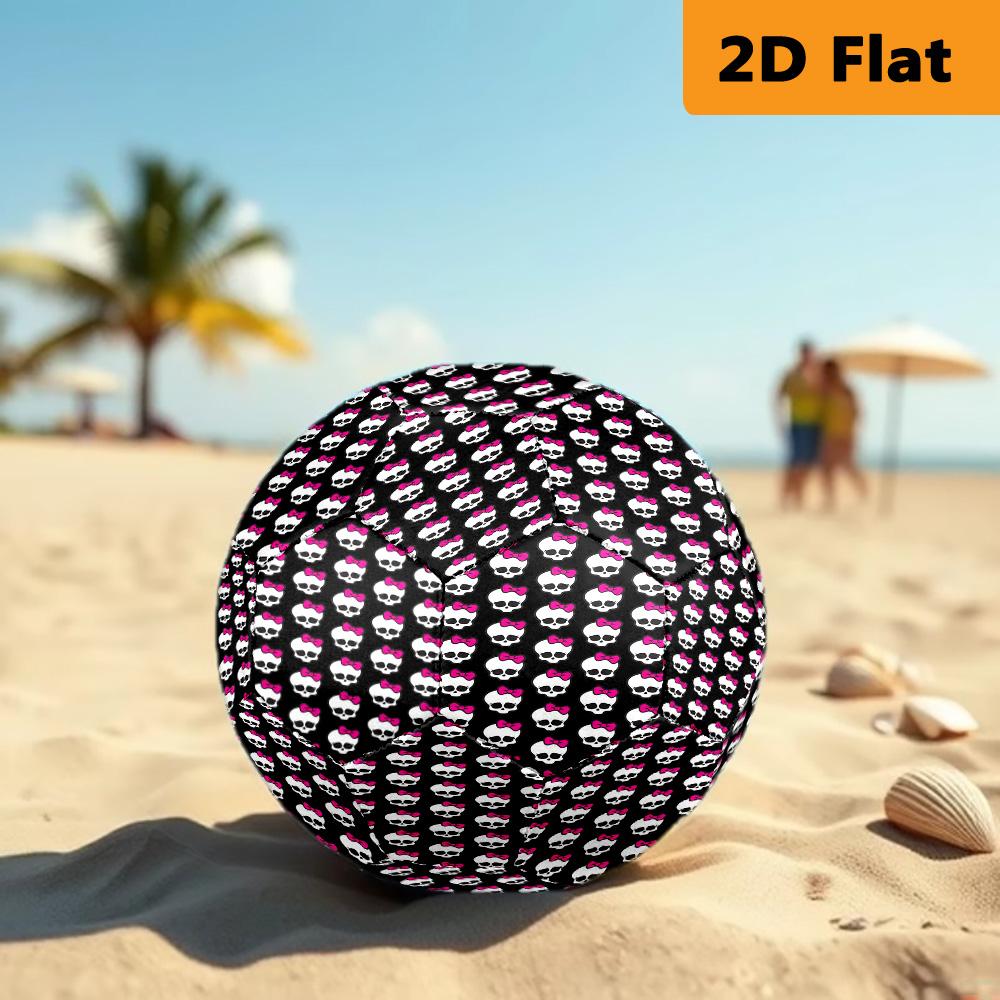 Monster High Magic Soccer Ball Suitable for Both Training and Competition No. 5 Football Outdoor Sports High Elasticity Unique Football Gifts